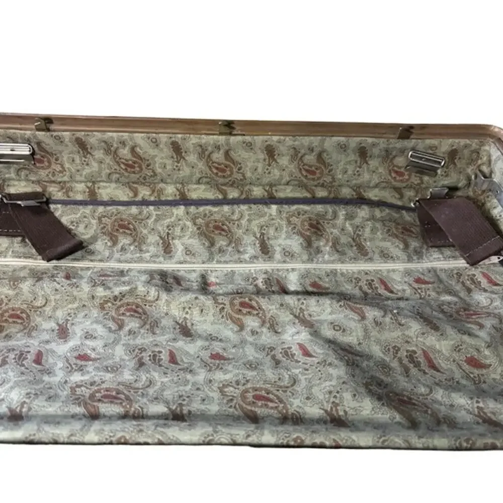 Hartmann Belting Brown Leather Briefcase Attache Vintage Carry On